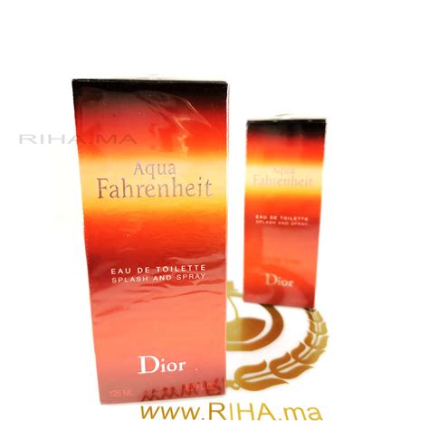 Aqua Fahrenheit Christian Dior Riha Vente De Parfum Original Au