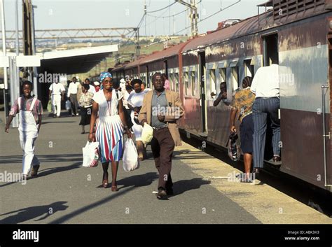 Railway station in Johannesburg, South Africa Stock Photo - Alamy