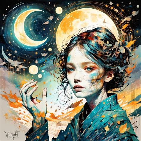 night ethereal twilight surrealism masterpiece