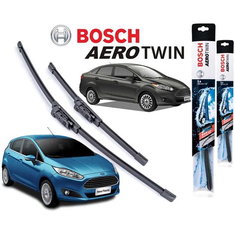 Palheta Limpador Parabrisa Originial Bosch Aero Twin New Fiesta Se