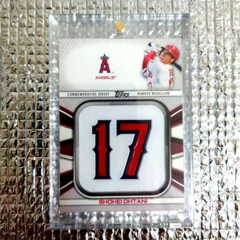 Ohtani Shohei 2022 Topps Jersey Number Medallion Card F480b8 EBay