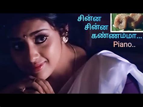 Chinna Chinna Kannamma Song Keyboard Bharathi Kannamma Movie YouTube