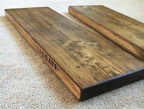 Scaffold Board Shelf Wooden Shelves Reclaimed Recycled Solid Etsy In