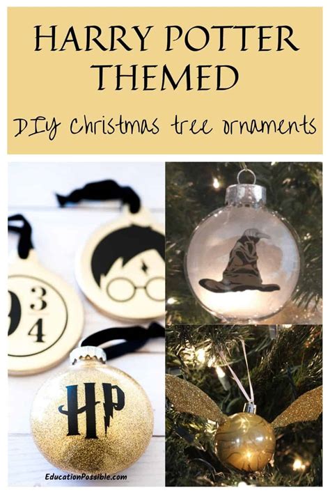 Diy Harry Potter Ornaments Tweens Will Love