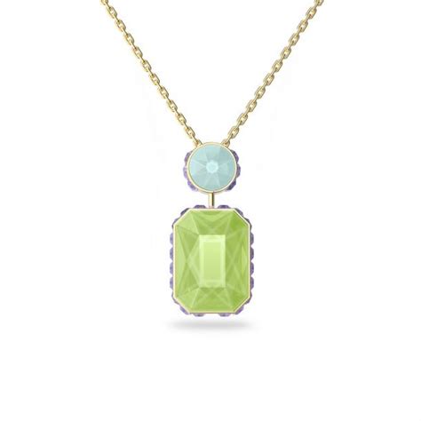 Swarovski Crystal Orbita Octagon Pendant Necklace REEDS Jewelers