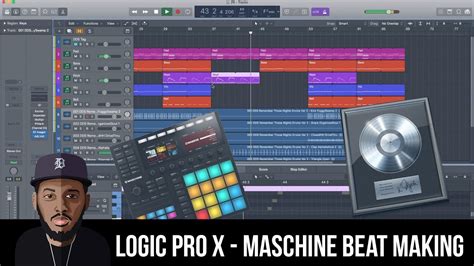 Making A Beat Using Logic Pro X Logic X Maschine YouTube