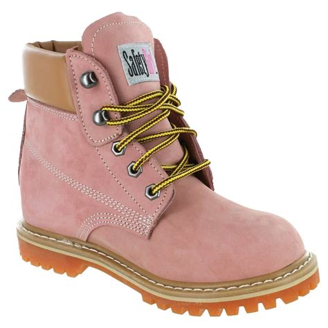 Safety Girl Safety Girl Ii Soft Toe Work Boots Light Pink 12m