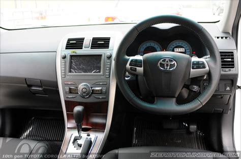 Toyota Altis Interior | Car Models