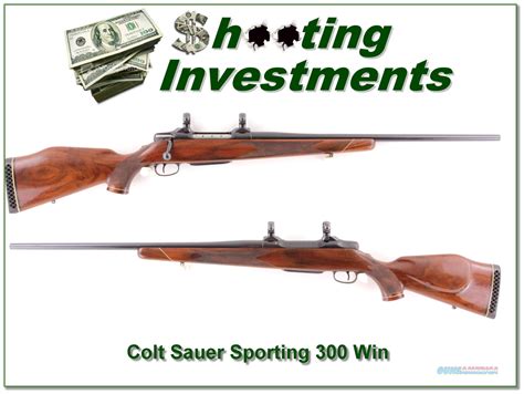 Colt Sauer Sporting Rifle In 300 Wi For Sale At 933743649