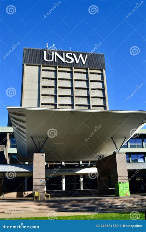 University Of New South Wales In Australia Editorial Stock Image