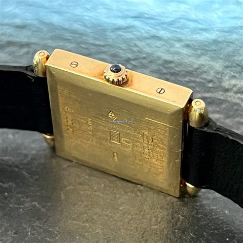 Vintage Cartier Tank Obus Yellow Gold Sold On Watchpool