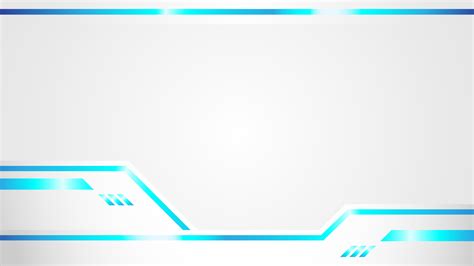 Blue And White Abstract Background Futuristic Gaming Concept