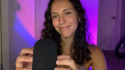 Asmr Fast Aggressive Triggers On The Foam Mic Mic Scratching