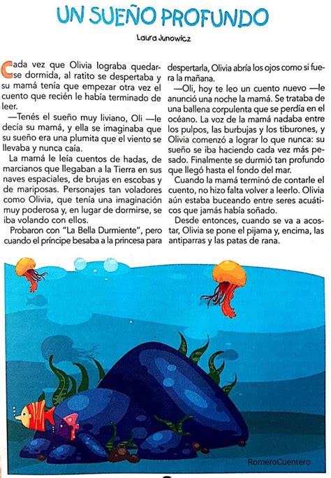 Cuento Un Sue O Profundo Libros Infantiles Para Leer Cuentos