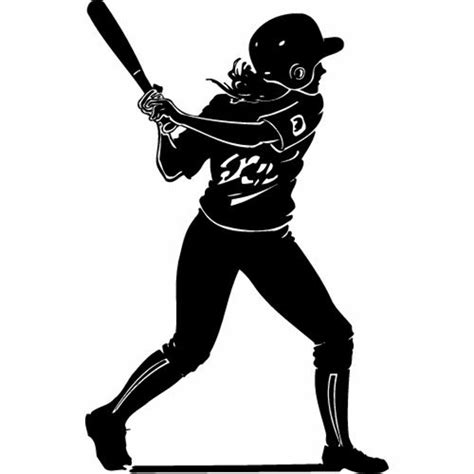 Download High Quality softball clipart silhouette Transparent PNG ...