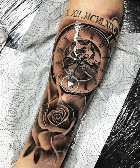 Venta Tatuajes Manga De Reloj En Stock