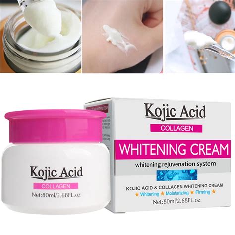 Kojic Acid Collagen Whitening Cream 80ml Bioaqua Pakistan