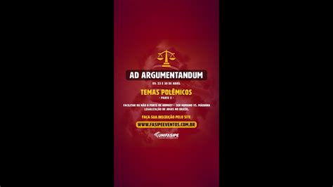 Ad Argumentandum Parte 2 YouTube