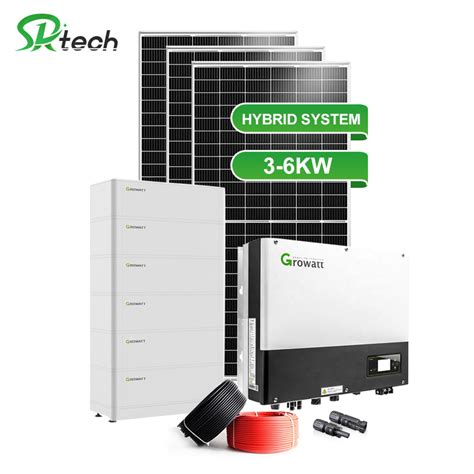 Power Photovoltaic System 3kw 36kw 5kw Hybrid Solar Energy Storage