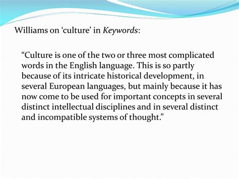 Ppt Raymond Williams “culture Is Ordinary” 1958 Powerpoint