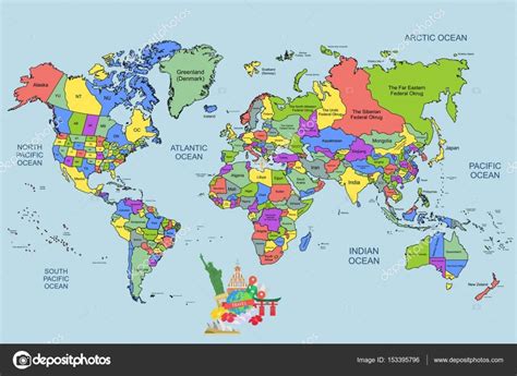 El mapa mundial de viajes – Artofit