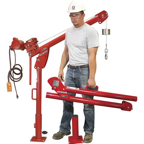 First Mate Portable Davit Crane Thern Stainless Steel Kaiserkraft