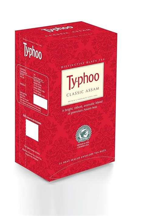 Typhoo Assam Tea Classic 25 Bags Box Grocery And Gourmet Foods