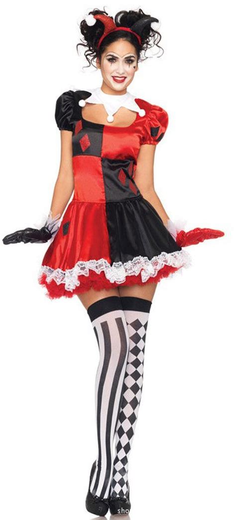 Popular Sexy Clown Halloween Costumes Buy Cheap Sexy Clown Halloween