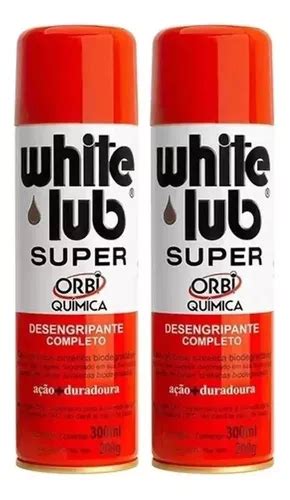 Kit White Lub Super Leo Desengripante Spray Wd Ml Orbi Mercadolivre