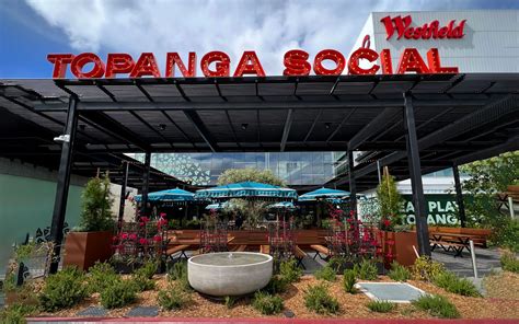 Ao Designed Topanga Social Opens At Westfield Topanga Mall