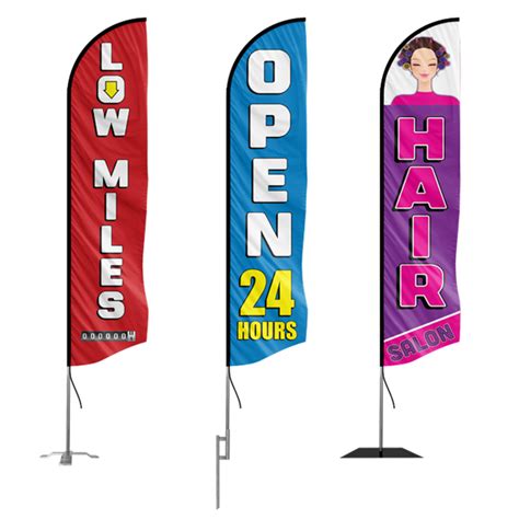 Banner Check List For Custom Double Sided Feather Flags