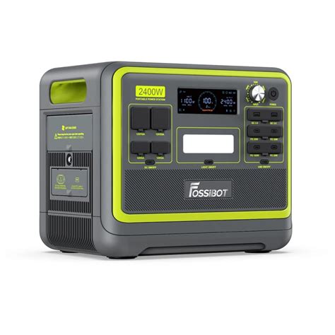 FOSSiBOT F2400 Portable Power Station 2048Wh LiFePO4 Battery 2400W