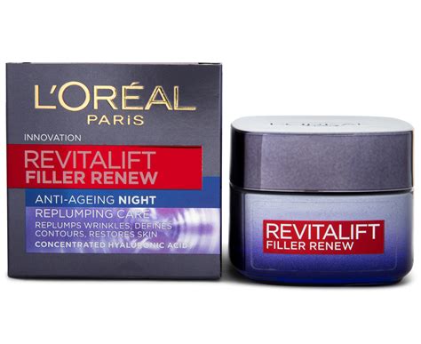 L Or Al Revitalift Filler Renew Anti Ageing Day Cream Night