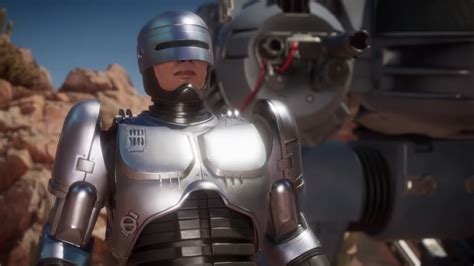 Mortal Kombat Debuts Robocop In A Trailer Where He Fights The