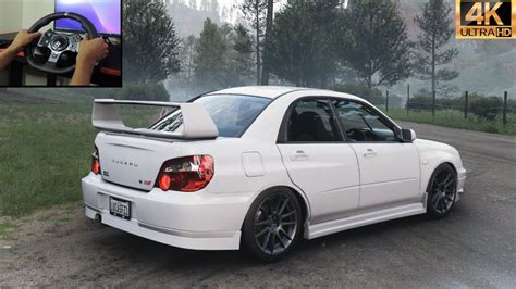 Subaru WRX STI 2004 Forza Horizon 5 Logitech G920 Game Play YouTube