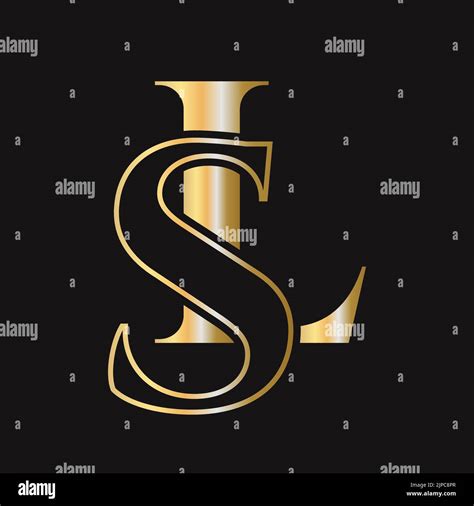 Initial Letter Sl Ls Logo Design Vector Template Monogram Sl Logotype