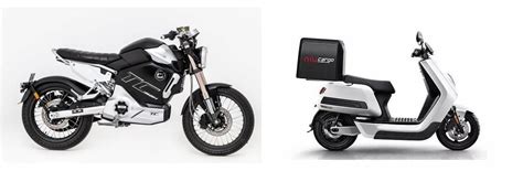 Motorrad Vergleich Super Soco TC Max 2022 Vs NIU NQi GT Cargo ER 2022