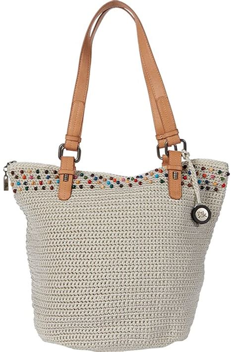 The Sak Silverwood Crochet Shopper Shopstyle Tote Bags