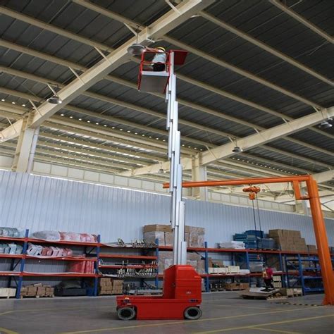 China Self Propelled Vertical Mast Aluminum Lift Manufacturers