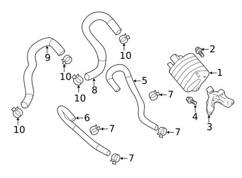 Trans Oil Cooler Lines For Subaru Forester Subaru Parts Store