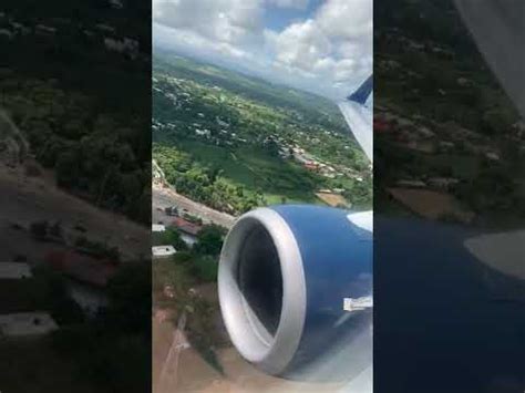 Aterrizaje En L Aeropuerto International Del Cibao Youtube