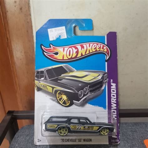 Jual Hot Wheels Chevelle SS Wagon HW Showroom Mooneyes Hitam Moon