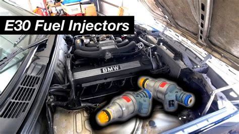 BMW E30 Fuel Injector Install YouTube