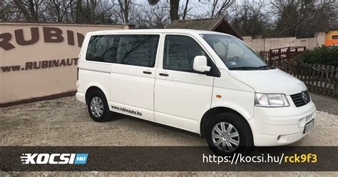 Eladó Használt Volkswagen Transporter T5 Caravelle 2 5 Tdi Comfortline 4motion Pápa Veszprém