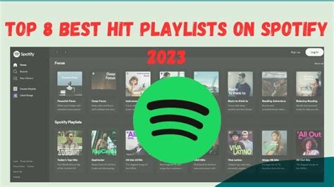 Top 8 Best Hit Playlists On Spotify 2024