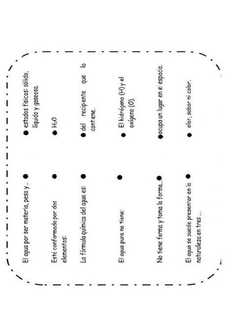 Une Con Lineas Segun Corresponda Y Descubre Las Propiedades Del Agua