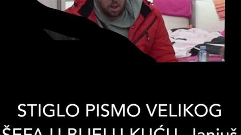 Stiglo Pismo Velikog Efa U Bijelu Ku U Janju Pro Itao Pravila Evo