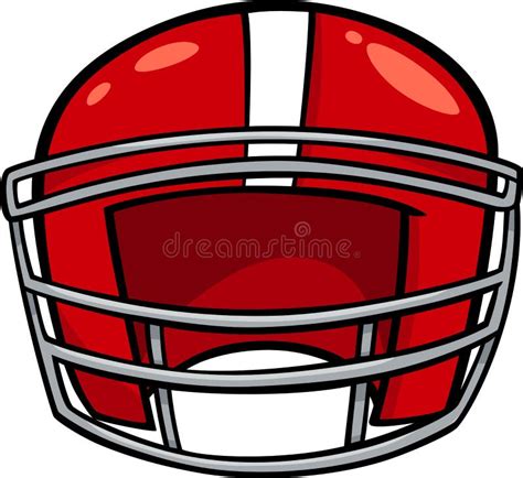 American Football Helmet Clip Art Stock Vector - Illustration of uniform, illustration: 45139943