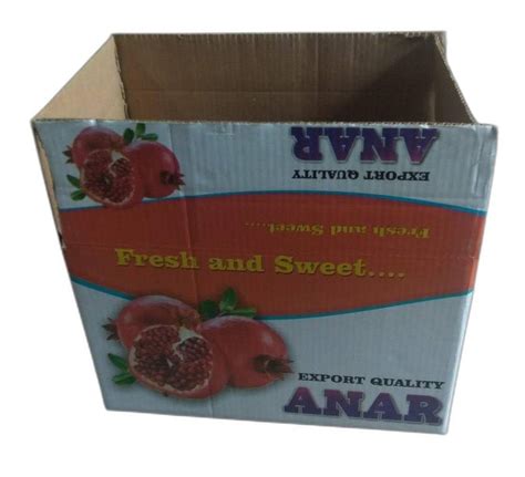 Printed Fruit Packaging Corrugated Box At Rs Piece Fruit And