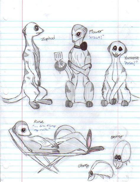 Meerkat Manor Characters by skyprophecy1 on DeviantArt